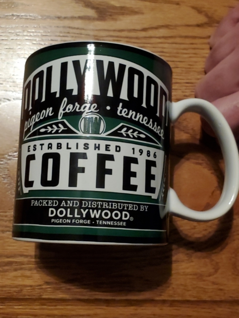 Dollywood Dolly Parton Pigeon Forge Tennessee Expresso Coffee 16 Oz Cup Mug